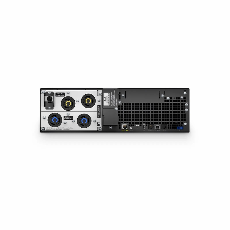 FyberOptix APC® Smart-UPS On-Line 5400VA Rackmount 3U UPS, 2x L6-20R+2x L6-30R NEMA Outlets, Network Card+SmartSlot and 1 Backup Battery Included