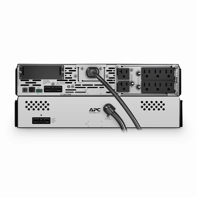 FyberOptix APC® Smart-UPS X 2200VA Rack/tower Convertible UPS, 6x 5-15R+2x 5-20R NEMA Outlets, SmartSlot and 1 Backup Battery Included