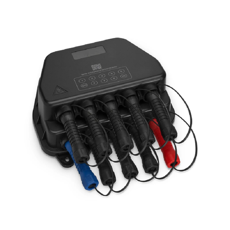 FyberOptix Universal Pre-Terminated End Box for Quick ODN, 9 ports, Mechanical Seal, 1x 8 Splitter, Hardened SC/APC Adapter, Insertion Loss 10.8dB, Return Loss 55dB, PC+ABS, IP65, Wall/Pole/Aerial, Indoor/Outdoor
