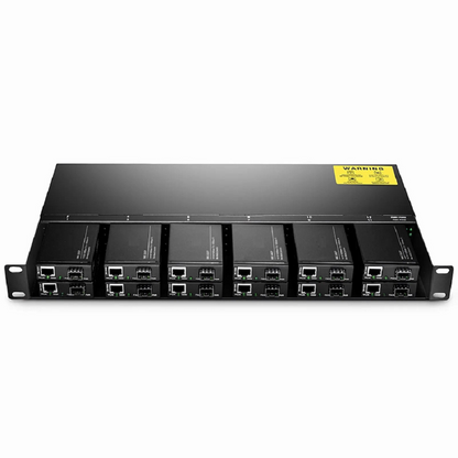 FyberOptix 12 Slots Mini Converter Chassis