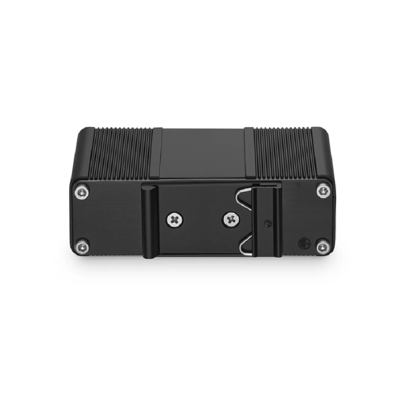 FyberOptix Unmanaged 2 x 10/100/1000Base-T RJ45 to 1 x 100/1000Base-X SFP Gigabit Ethernet PoE+ PD with USB DC Output Media Converter