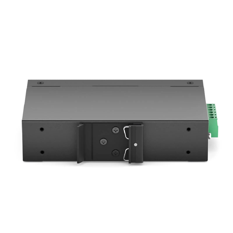 FyberOptix Industrial Managed 2x 10/100/1000Base-T RJ45 to 2x 100/1000/2500Base-X SFP Gigabit Ethernet Media Converter