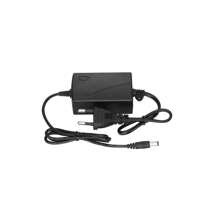 FyberOptix Mini Unmanaged 1x 10/100/1000Base-T RJ45 to 1x 100/1000Base-X Single Mode SC 1310/1550nm 20km Gigabit Ethernet Media Converter, European Plug Standard