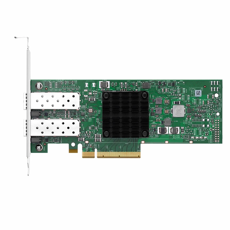 FyberOptix BroadcomA® BCM957414A4142CC Ethernet Network Interface Card, P225P 25GbE Dual-port SFP28, PCIe 3.0 x8, Standard & Low Profile