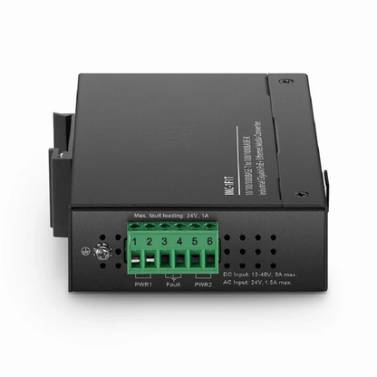 FyberOptix 1x 1G RJ45 to 1x 1G SFP, PoE+