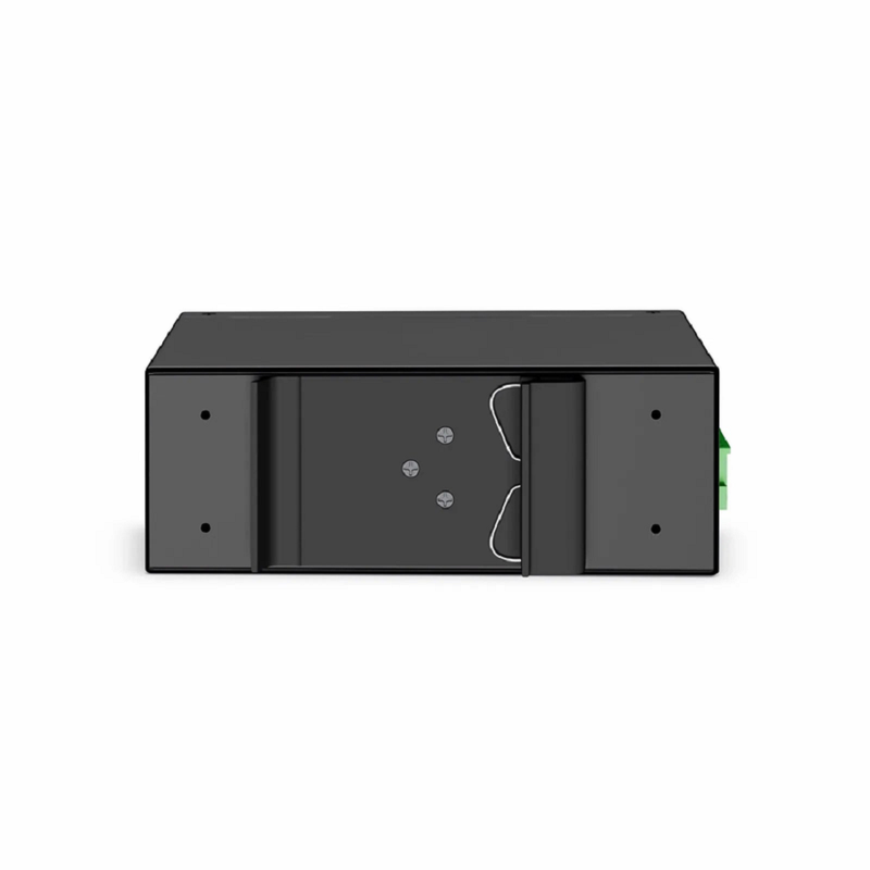 FyberOptix Industrial Managed 1x 100M/1G/2.5G/5G/10GBase-T RJ45 to 2x 100M/1G/2.5G/10GBase-X SFP+ Gigabit Ethernet PoE+ PD Media Converter