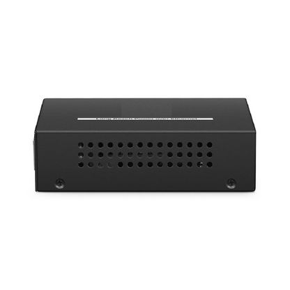 FyberOptix IES1110W-2PD, 1-Port 10/100M Fast Ethernet Long Reach PoE over UTP Injector, 1 x PoE+ Input to 1 x 10/100BASE-T RJ45 Output, -20 to 70A°C Operating Temperature