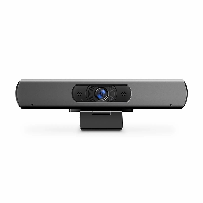 FyberOptix FC530 Full HD 1080p Video Conference Camera for Small Rooms, with 2 Microphones & 108 A° Wide Angle, USB Plug and Play