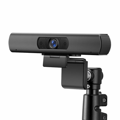 FyberOptix FC530 Full HD 1080p Video Conference Camera for Small Rooms, with 2 Microphones & 108 A° Wide Angle, USB Plug and Play