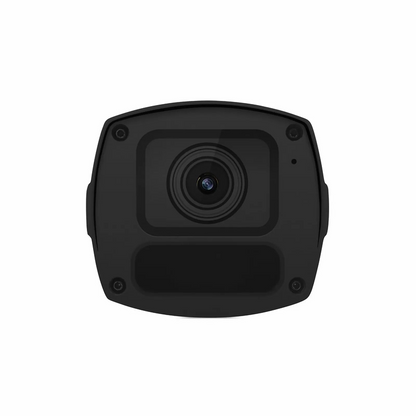 FyberOptix IPC304-8M-B Bullet Camera, with 2.8 ~ 12mm Varifocal Lens, 8MP Resolution, Built-in Mic, 164ft Night Vision, Smart Intrusion Prevention, IP67 & IK10 PoE Network Camera