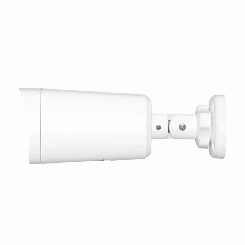 FyberOptix IPC104-5M-B, Super HD 5MP Bullet Network Camera with Built-in Mic, 164ft Night Vision, IP67 Weatherproof, Smart Behavior Detection, PoE Network Camera with Varifocal 2.8-12mm Lens