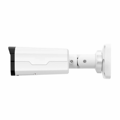 FyberOptix IPC501-FC-4M-B, Super HD 4MP Bullet Network Camera, Intelligent Color, 98ft Night Vision, IP67 & IK10 PoE Network Camera with Fixed 4.0mm Lens