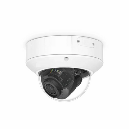 FyberOptix IPC304-8M-D Dome Camera, with 2.8 ~ 12mm Varifocal Lens, 8MP Resolution, Built-in Mic, 131ft Night Vision, Smart Intrusion Prevention IP67IK10 PoE Network Camera