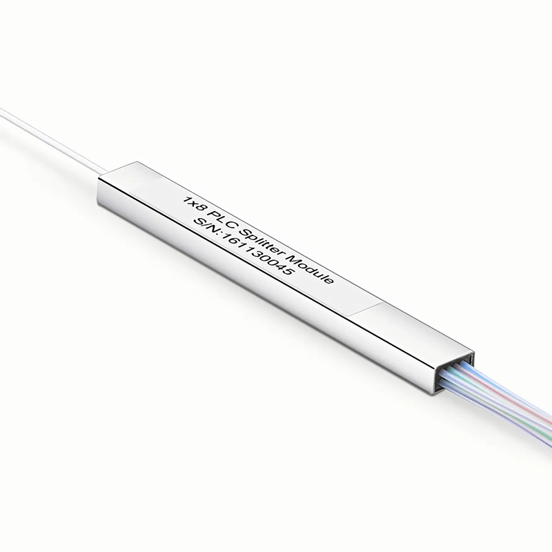 FyberOptix 1 x 8 PLC Fiber Splitter, Mini Module, 900m, SC/APC, Singlemode