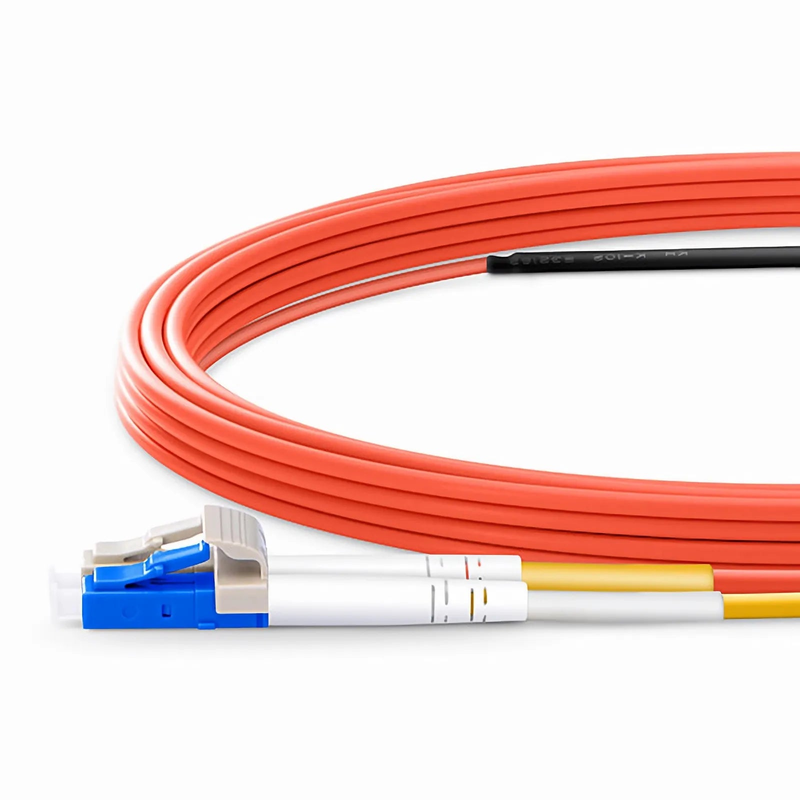 FyberOptix 1m (3ft) LC to ST OM1 Mode Conditioning Riser (OFNR) Fiber Optic Patch Cable