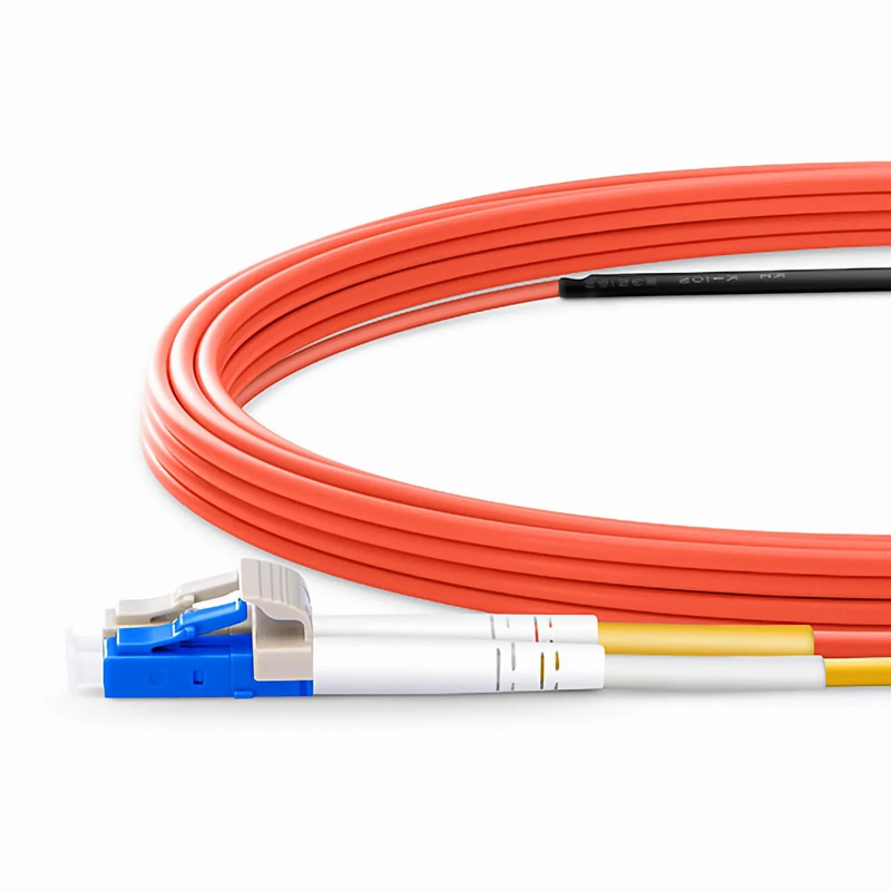FyberOptix 2m (7ft) LC to SC OM1 Mode Conditioning Riser (OFNR) Fiber Optic Patch Cable
