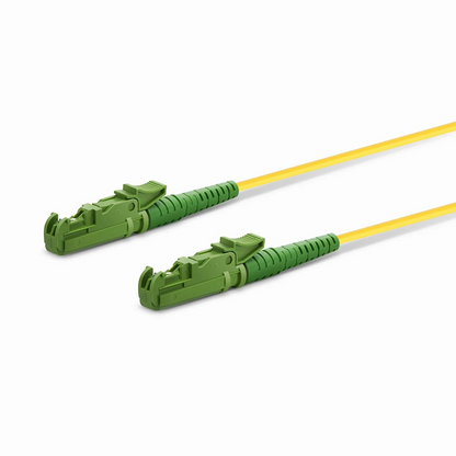FyberOptix 1m (3ft) Fiber Patch Cable, 1 Fiber, LSH APC Simplex to LSH APC Simplex, Single Mode (OS2), LSZH, 2.0mm, Tight-Buffered, Yellow