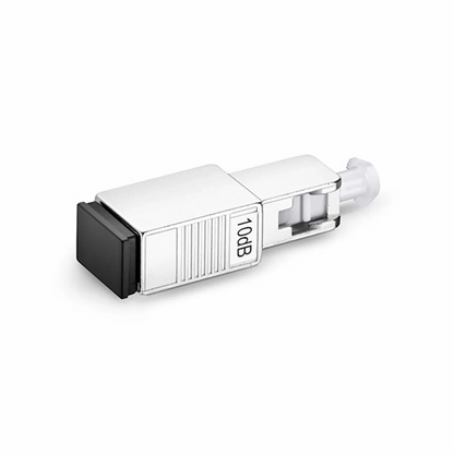 FyberOptix SC/UPC Singlemode Fixed Fiber Optic Attenuator, Male-Female, 10dB (10pcs/Pack)