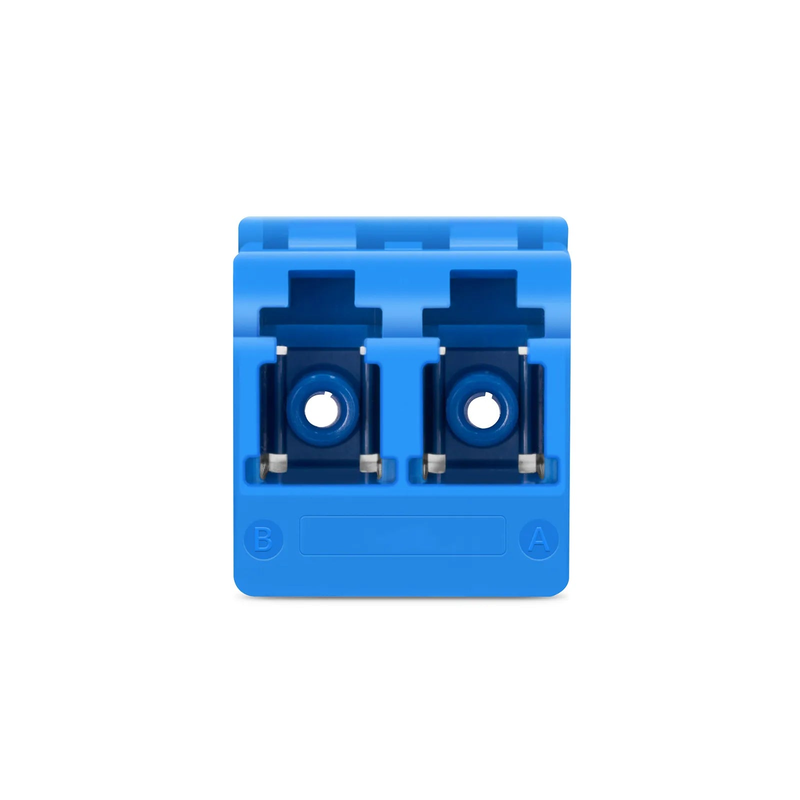 FyberOptix LC/UPC to LC/UPC Duplex OS2 Single Mode Fiber Optic Adapter/Coupler without Flange, 10Pcs/Pack
