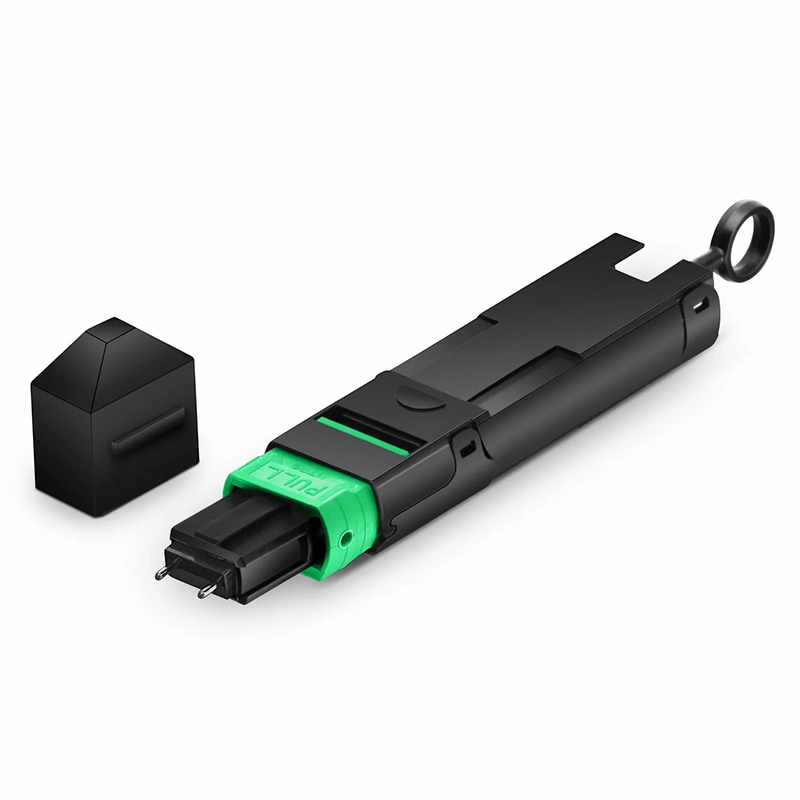 FyberOptix 8 Fibers MTP® Male Type 1 9/125 Single-Mode Fiber Loopback Module