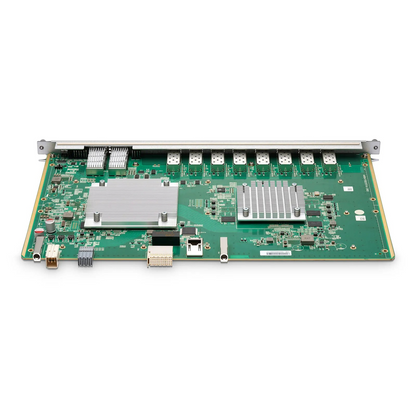 FyberOptix F78CPT, 8-Port Combo OLT Line Card with 8 x XG(S)-PON Combo, 2 x 100G QSFP28 Ports, Broadcom Chip (Without Modules)