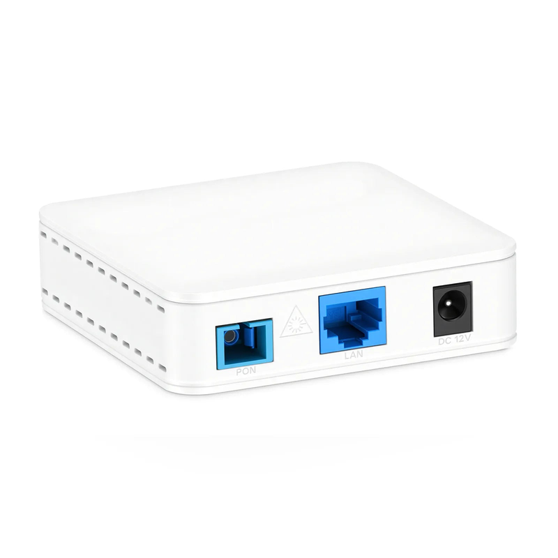 FyberOptix ONU1710-1E, XPON (GPON + EPON) ONU with 1 x PON, 1 x 2.5G RJ45