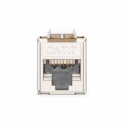 FyberOptix Cat7 RJ45 (8P8C) Shielded Toolless Keystone Jack Module