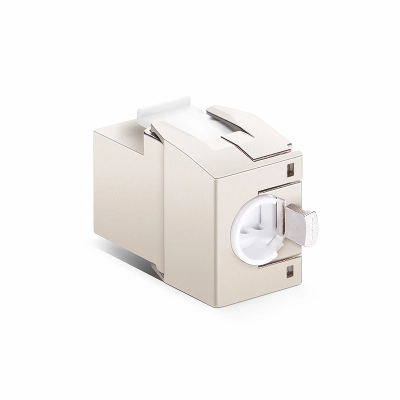FyberOptix Cat8 RJ45 (8P8C) Shielded Toolless Keystone Jack (1pc/Pack)
