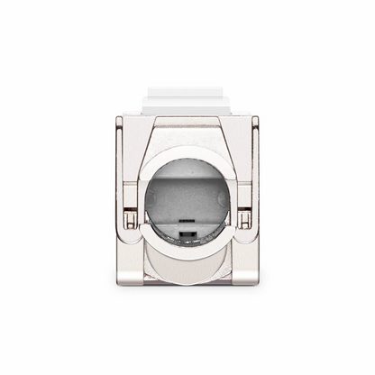 FyberOptix Mini Cat6 RJ45 (8P8C) Shielded Toolless Keystone Jack