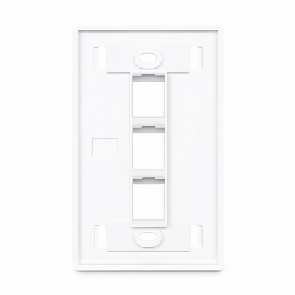 FyberOptix 3-Port, Label PocketsFlat