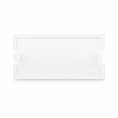 FyberOptix Blank MOS Module, 1 Units High, White