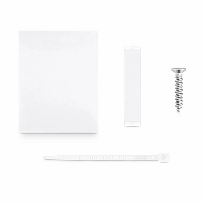 FyberOptix Cat6 RJ45 Unshielded Surface Mount Box, 1 Port, White