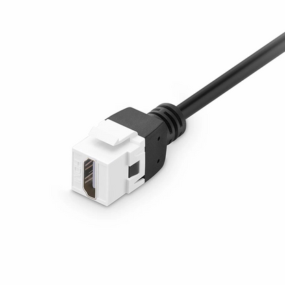 FyberOptix HDMI SyncEase Extension Adapter Cable, White