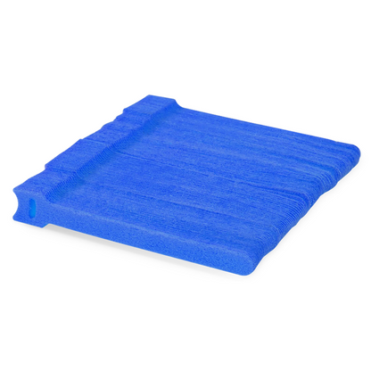 FyberOptix 100Pcs/Pack 6in.L x 0.5in.W T-type Reusable Cable Ties, Blue