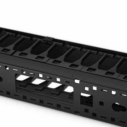 FyberOptix Vertical Single Sided Cable Manager, 42RU, Bend Radius Finger, 3.5 in. Wide