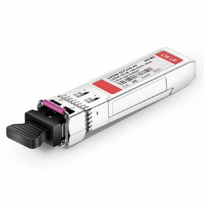 FyberOptix Cisco LWDM-SFP25G-86.66 Compatible SFP28 25G LWDM 1286.66nm 40km DOM Duplex LC/UPC SMF Optical Transceiver Module for Transmission