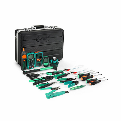 FyberOptix Pro'sKitA® Fiber Optic & Telecom Installation Tool Kit PK-9472G
