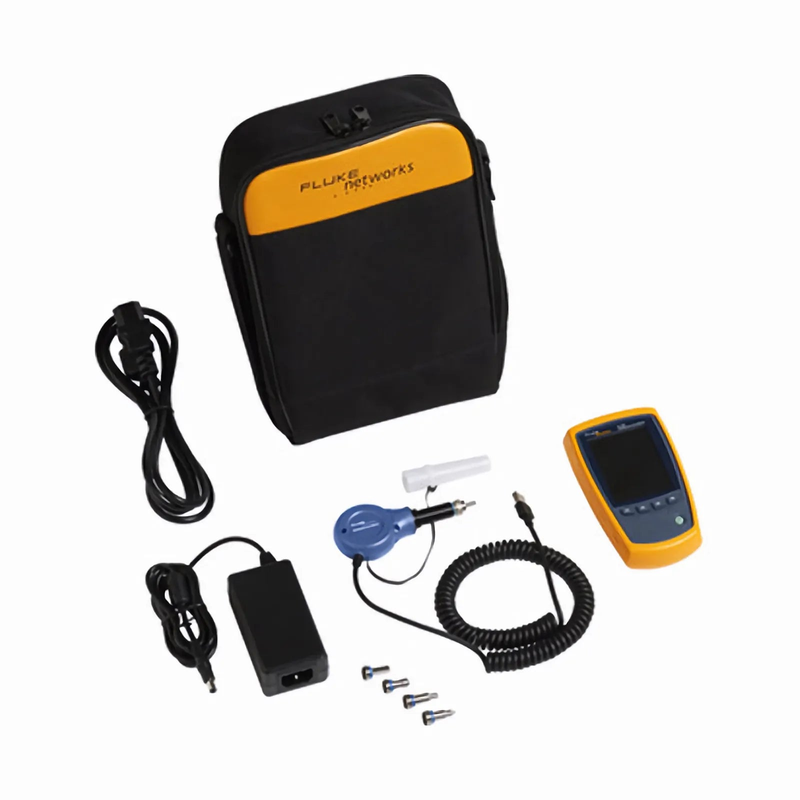 FyberOptix Fluke Networks FI-500 FiberInspectorA Micro Fiber Inspection Scope Camera with LC/SC and 1.25mm/2.50mm Connector