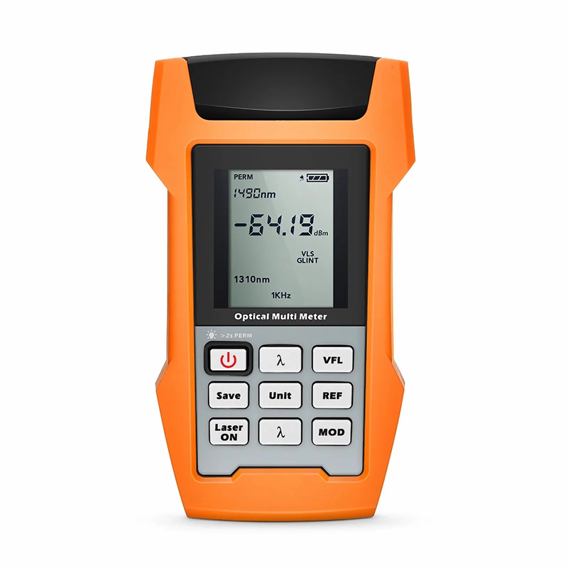 FyberOptix FHOM-103 Handheld Optical Multimeter Built-in 1mW Visual Fault Locator