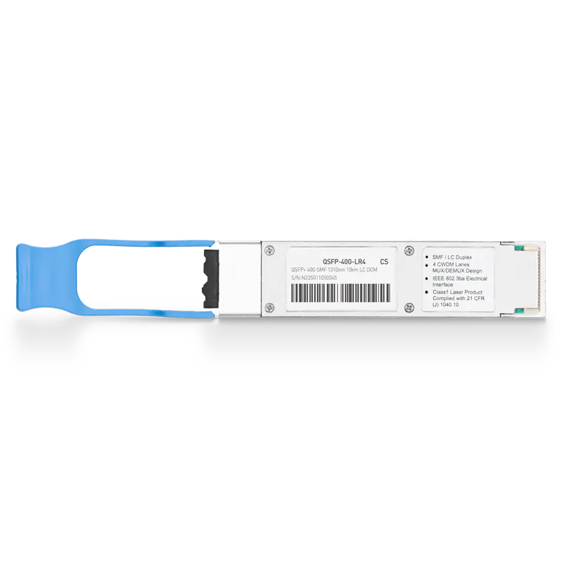 Generic Q+31DLC10D Compatible 40GBASE-LR4 QSFP+ 1310nm 10km DOM Duplex LC Transceiver Module for SMF SFPS