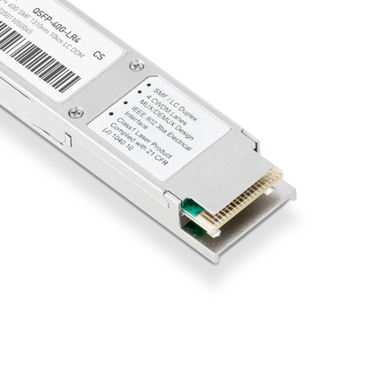HPE H3C JG661A Compatible 40GBASE-LR4 QSFP+ 1310nm 10km DOM Duplex LC Transceiver Module for SMF SFPS
