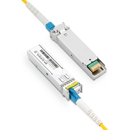 Dell SFP-GE-BX120D-1550 Compatible 1GBASE-D120-54 SFP TX-1550nm/RX-1490nm 120km DOM Simplex LC Transceiver Module for SMF SFPS