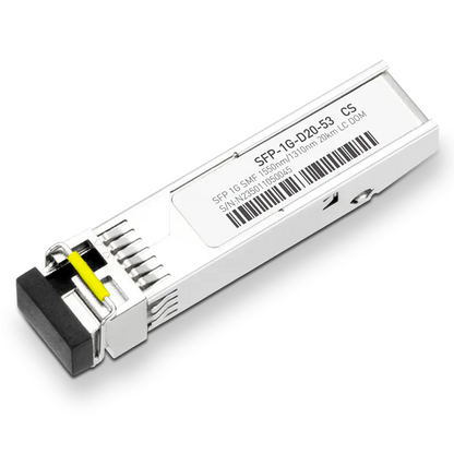Generic Compatible 1000BASE-D20-53 SFP TX-1550nm/RX-1310nm 20km DOM Simplex LC Transceiver Module for SMF SFPS