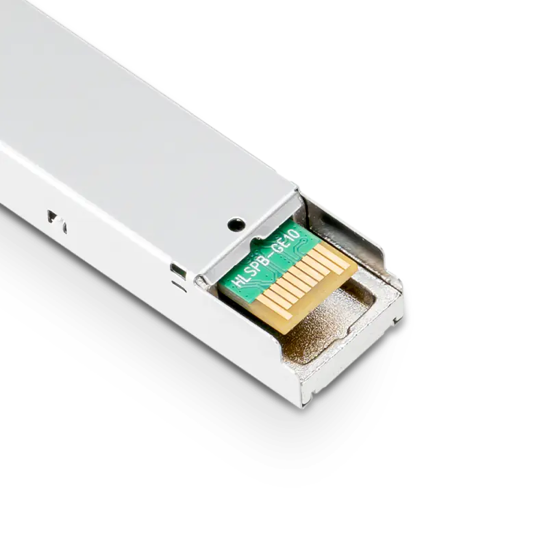 HW SFP-GE-80-SM1490-U Compatible 1GBASE-U80-45 SFP TX-1490nm/RX-1550nm 80km DOM Simplex LC Transceiver Module for SMF SFPS