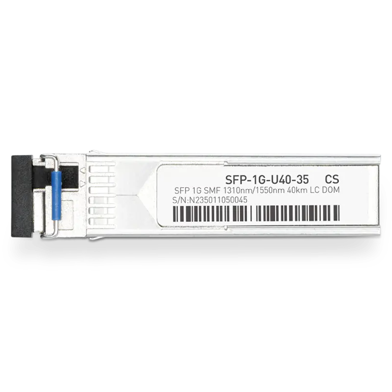 Generic Compatible 1000BASE-U20-34 SFP TX-1310nm/RX-1490nm 20km DOM Simplex LC Transceiver Module for SMF SFPS