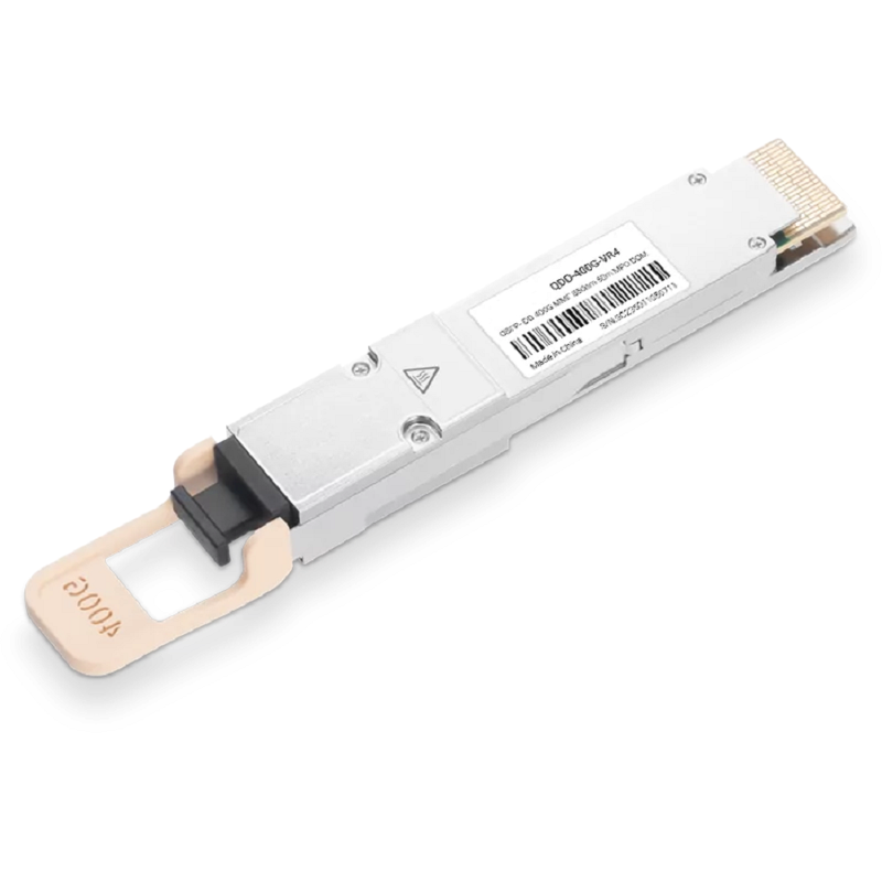 HPE S6B51A Compatible Broadcom DSP & Broadcom VCSEL 400GBASE-VR4 QSFP-DD PAM4 850nm 50m MTP/MPO-12 MMF Optical Transceiver Module SFPS