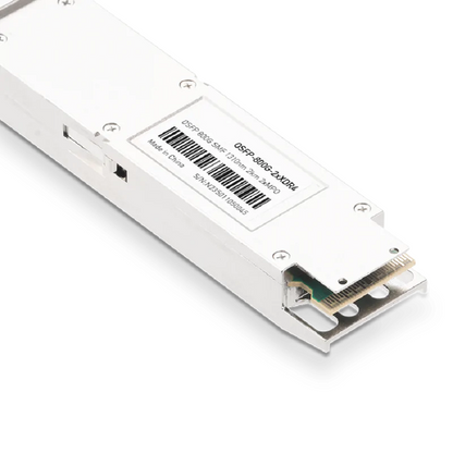 NVIDIA/Mellanox MMS4X00-NS Compatible 800G 2xDR4/DR8 OSFP PAM4 1310nm 100m DOM Two MPO-12/APC InfiniBand NDR Transceiver Module for SMF (Finned Top) SFPS