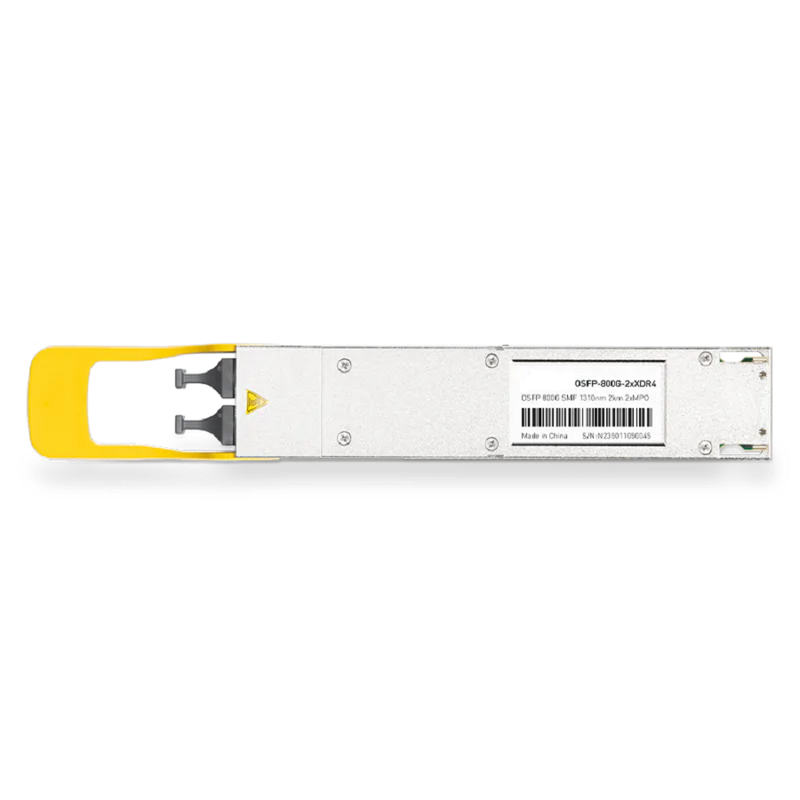 Cisco Compatible 800G OSFP 2xXDR4 1310nm 2km PAM4 DDM Dual MPO/MTP-12 SMF Optical Transceiver Module for N9364E-SG2-O Switch SFPS