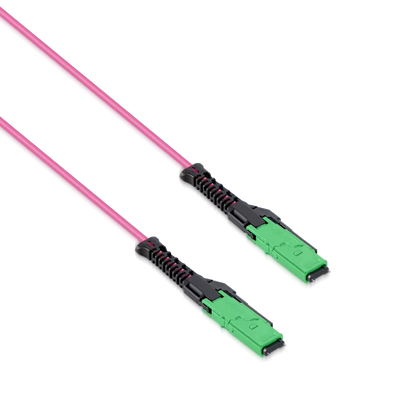 7m (23ft) MMC Jumper, MMC-16 APC (Male) to MMC-16 APC (Male), 16 Fibers, Multimode (OM4), Trunk Polarity, OFNP, 2.5mm, Max IL ÃƒÂ¢Ã¢â‚¬Â°Ã‚Â¤ 0.35dB, Magenta SFPS