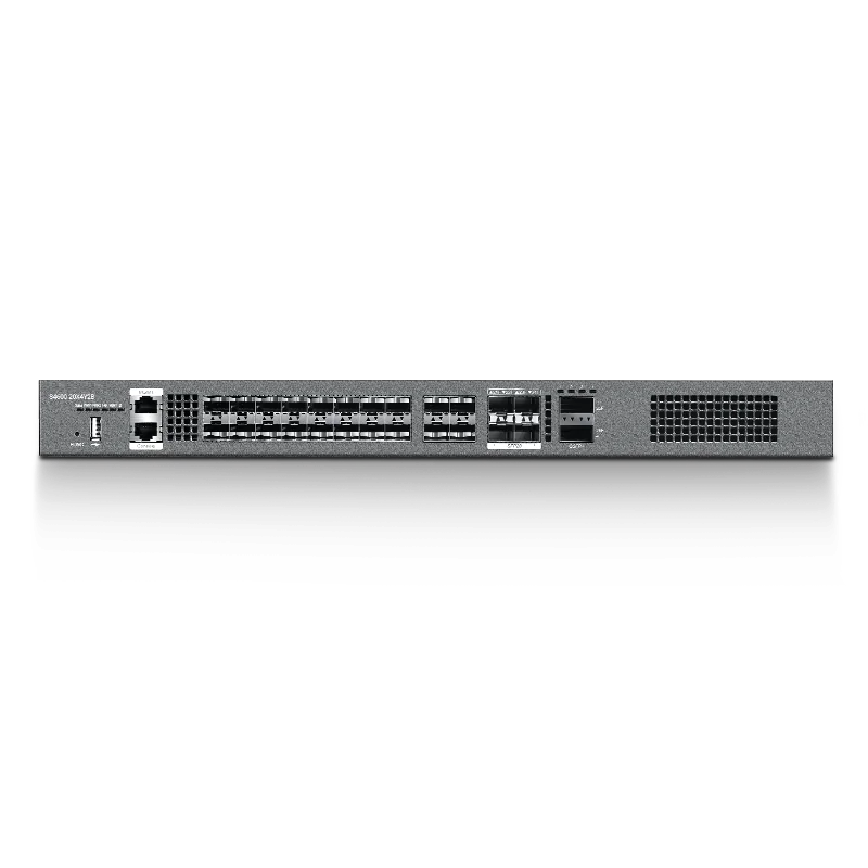 24-Port Ethernet L3 Switch, 20Ãƒâ€”10Gb SFP+, with 4Ãƒâ€”25Gb SFP28 and 2Ãƒâ€”40Gb QSFP+, Broadcom Chip, for DCN/Enterprise Network SFPS